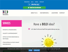 Tablet Screenshot of boldip.com
